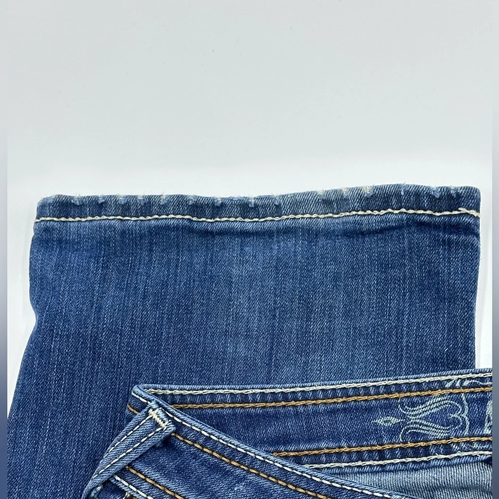 Ariat Ruby Jeans distressed hem boho pockets - Picture 9 of 14